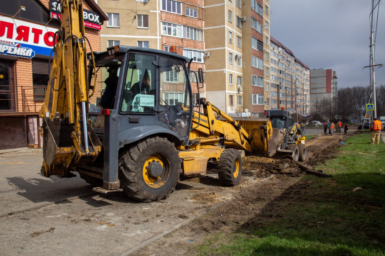 В Ставрополе в рамках дорожного нацпроекта в первую очередь капитально  ремонтируют тротуары